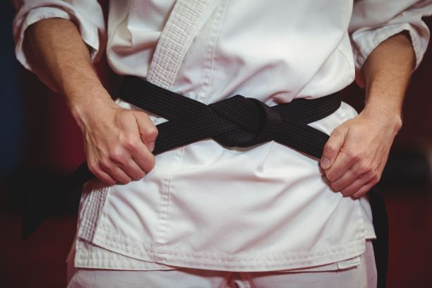 Black Belt in Karate