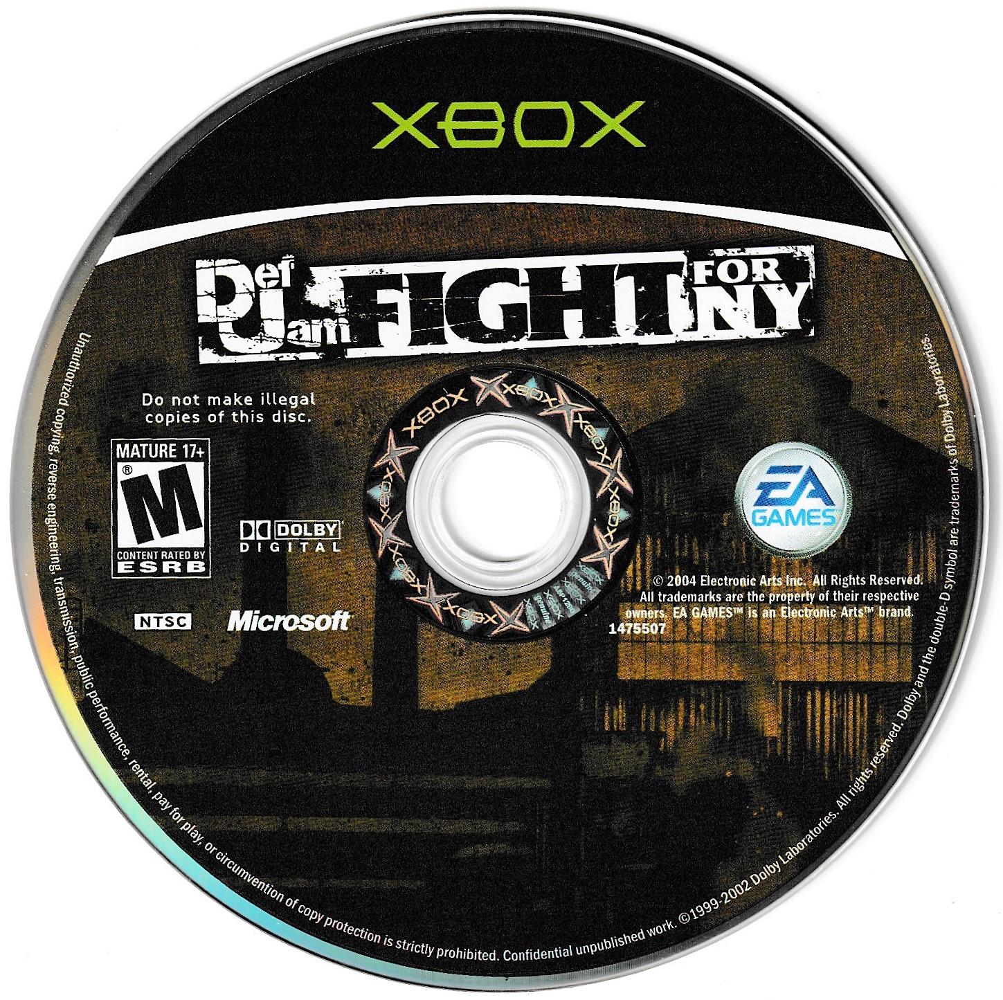 Def Jam Fight for NY Prices Xbox