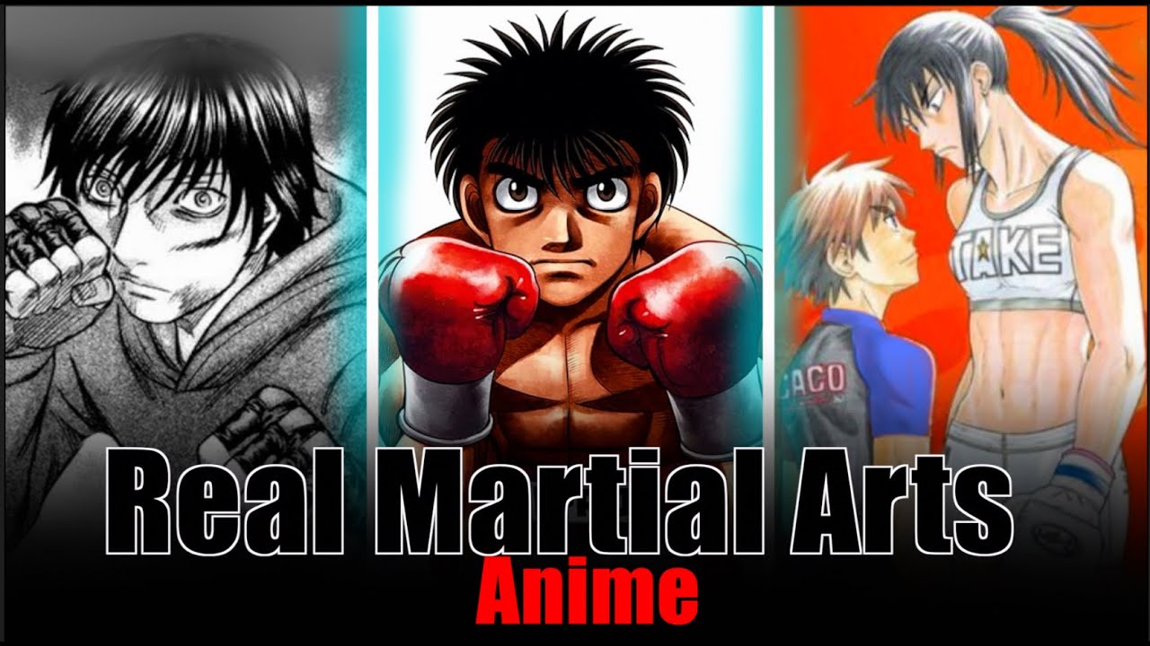 Great Anime - With Real Martial Arts Techniques - YouTube