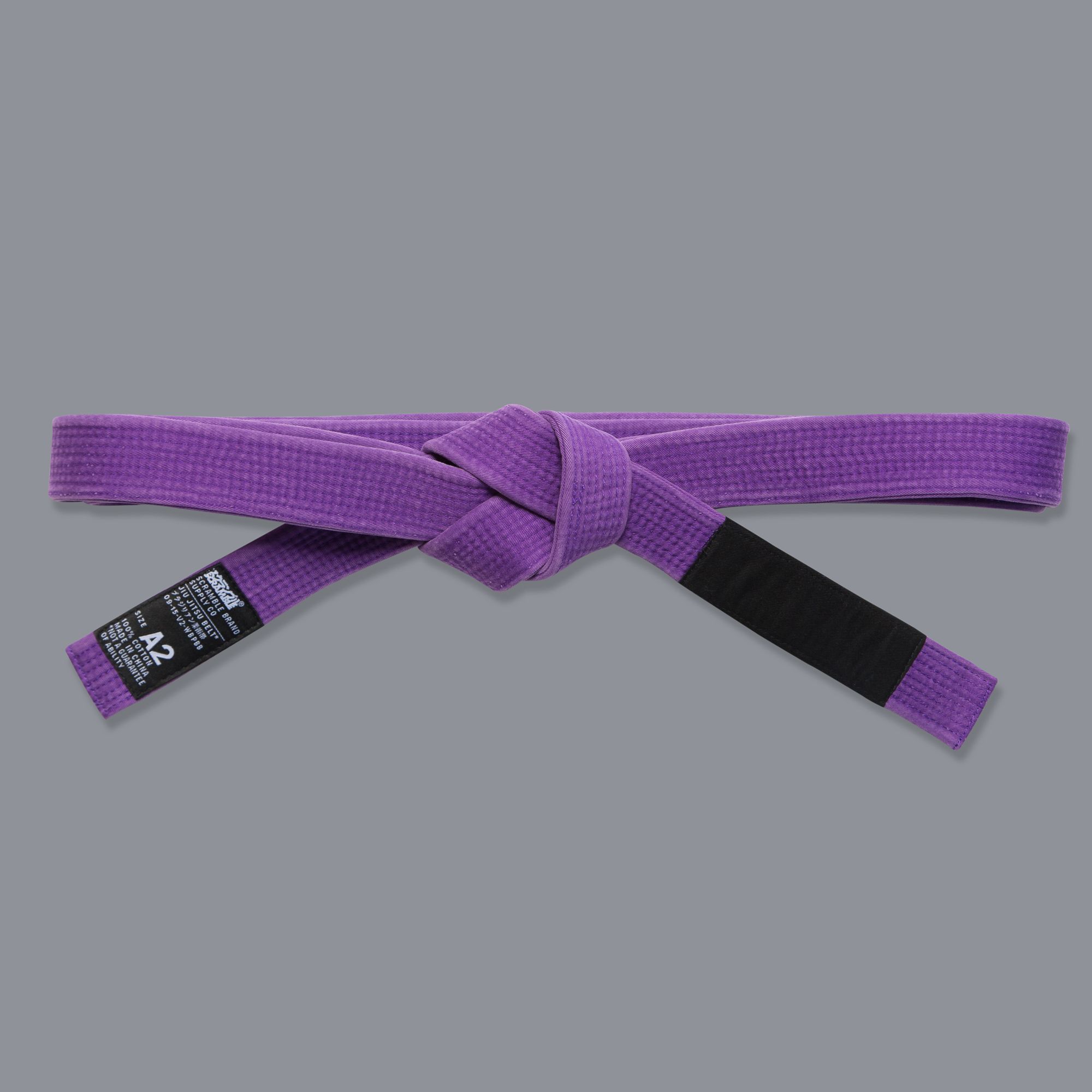 Scramble BJJ Belt V2 - Purple – Scramble Brand USA