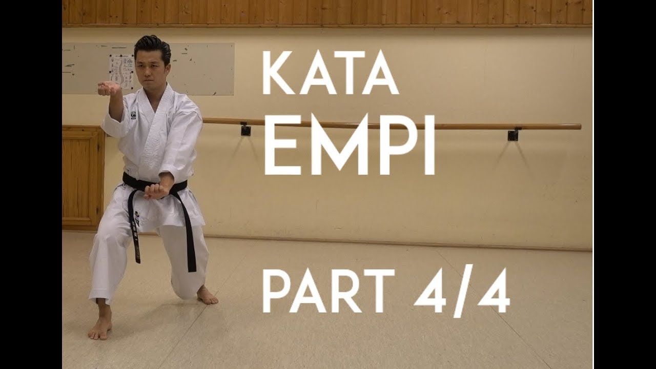 EMPI pt. 4/4 - shotokan kata explanation - TEAM KI | Shotokan, Shotokan