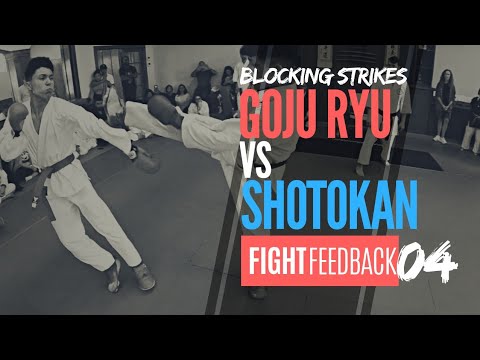 Goju-Ryu vs Shotokan: Blocking Strikes | Houston Karate Dojo - YouTube