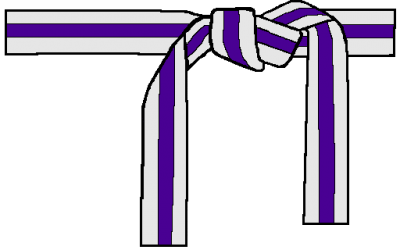 White Belt w/ Purple Stripe | Academy of Classical Karate