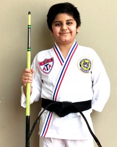 YOUNGEST BOY TO ACHIEVE A SECOND-DEGREE BLACK BELT IN TAEKWONDO - IBR