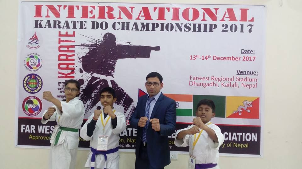It is a proud moment for us as three of our students have won the Gold