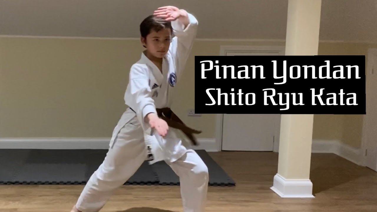Pinan Yondan Shito Ryu Kata - YouTube