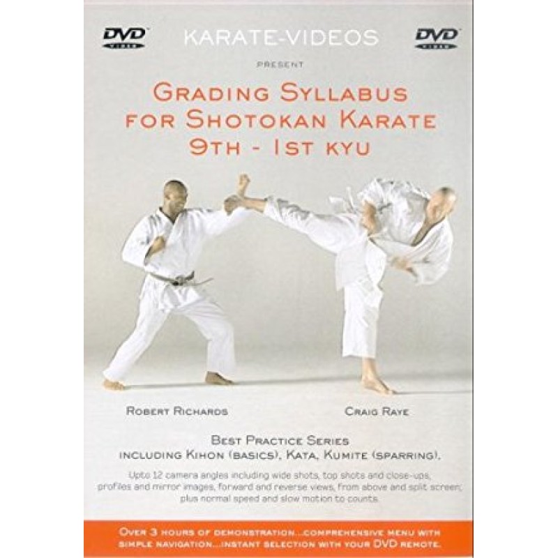 Grading Syllabus For Shotokan Karate 9th To 1st Kyu-Craig Raye