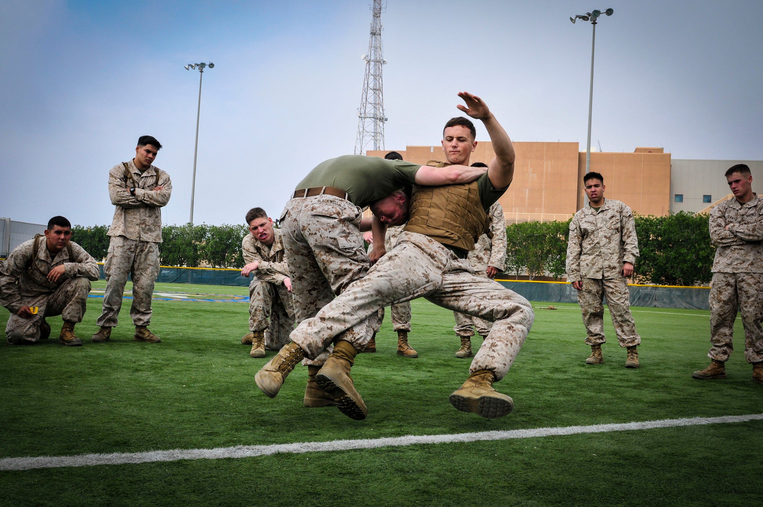 Marines Martial Arts: Combat Conditioning & Self Defense (Part 1