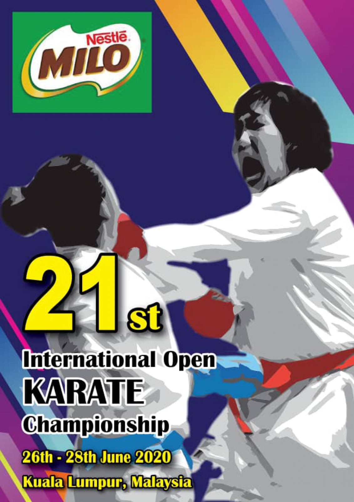 SET Online Karate: 21st MILO INTERNATIONAL OPEN KARATE CHAMPIONSHIP 2020