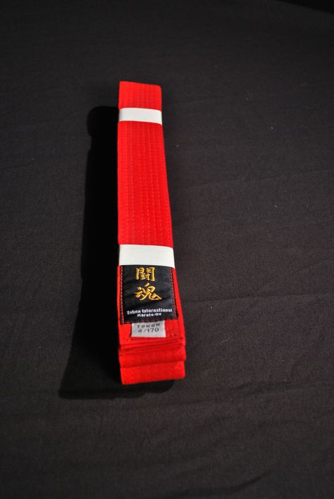 Karate Red Belt Martial Arts | Red belt, Martial arts belts, Karate belt