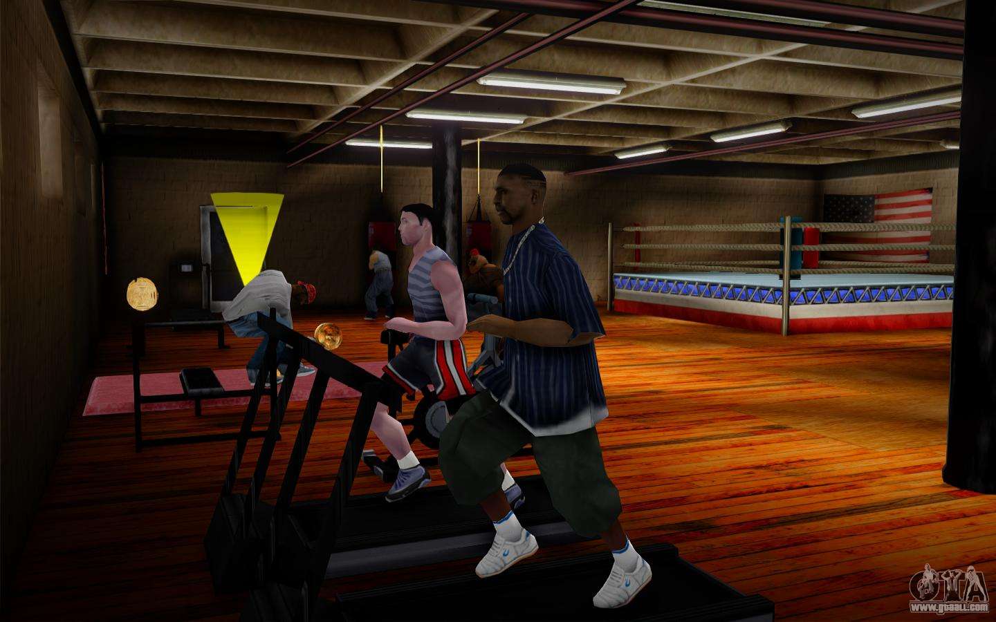 Gym for GTA San Andreas