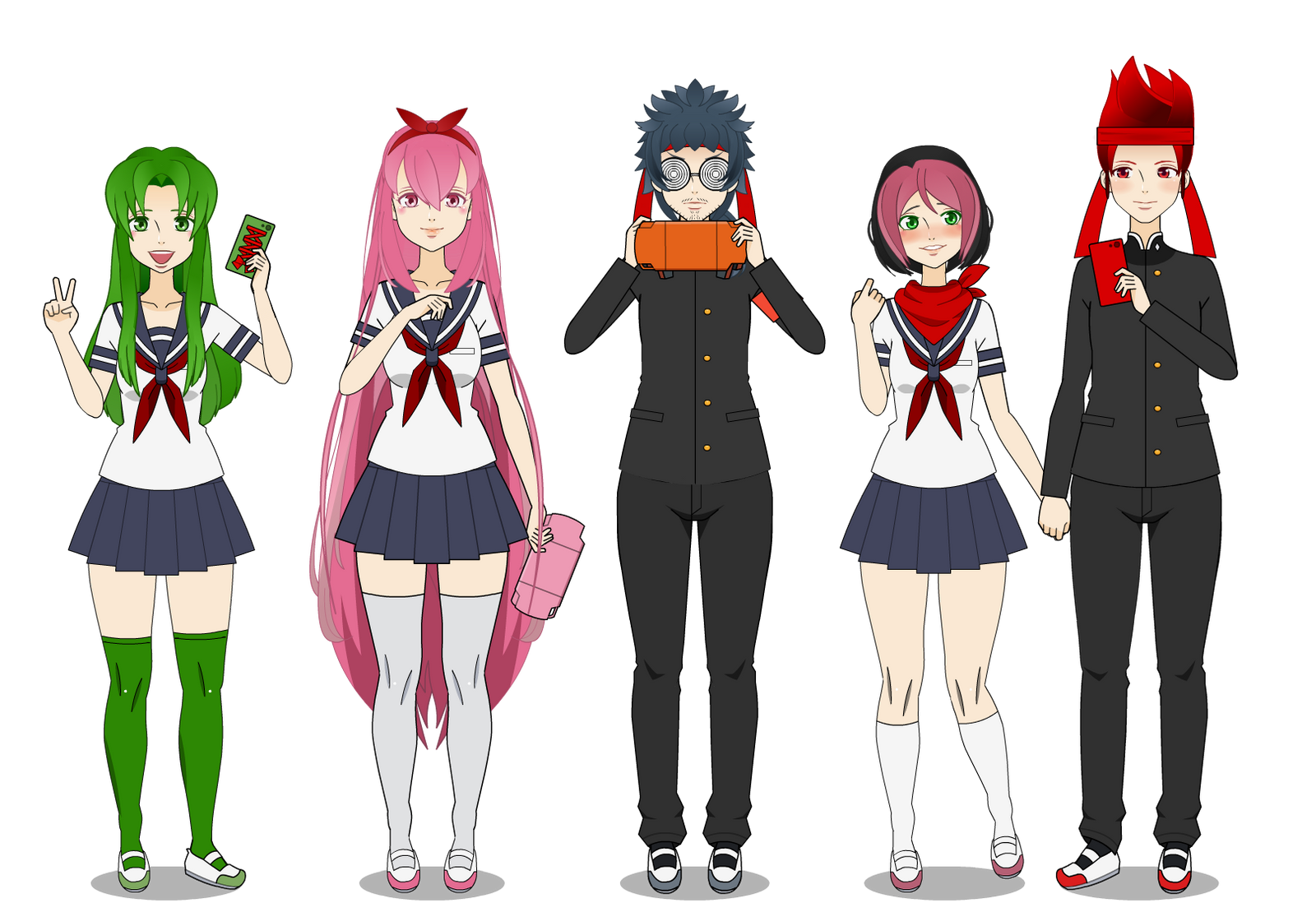 Yandere Simulator: Gaming Club by HairBlue on DeviantArt