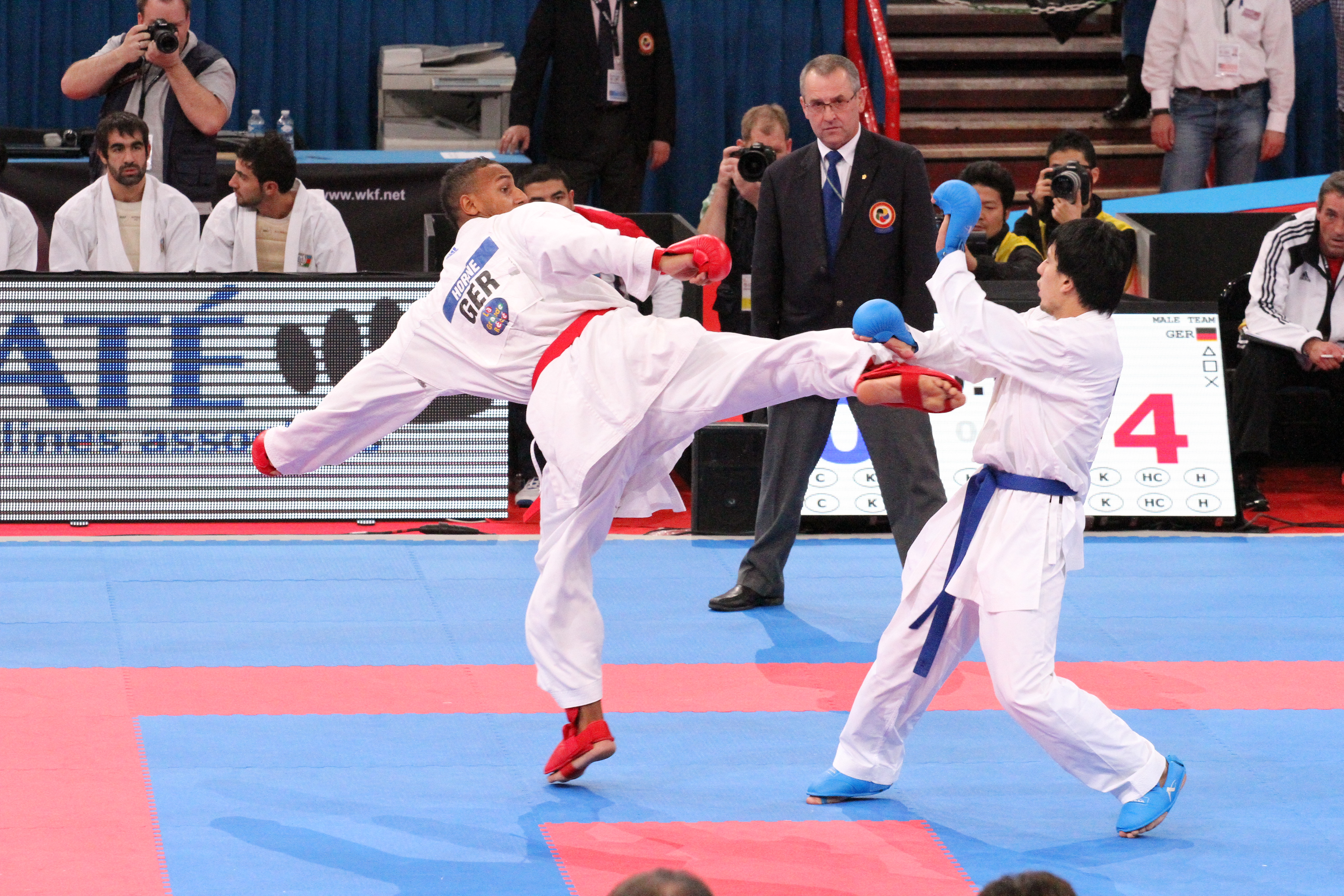 Karate World Championships 2012 Paris Image