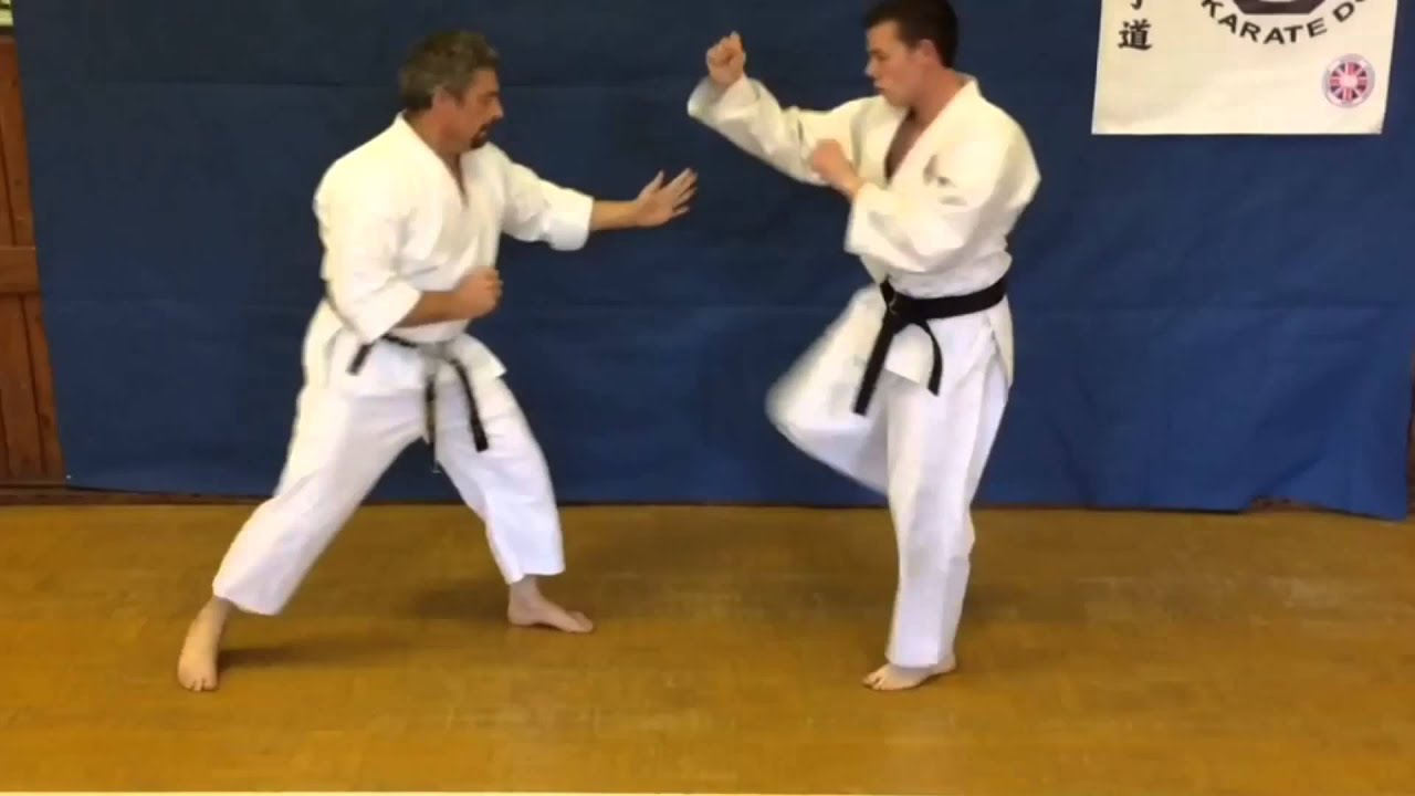 Goju Ryu Karate - Ippon Kumite Takedowns - YouTube