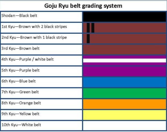 Karate Goju Ryu Belt System | Video Bokep Ngentot