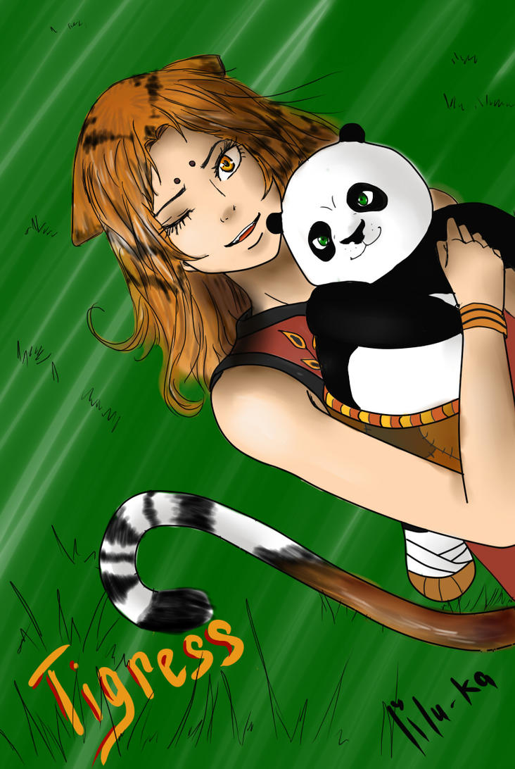 Tigress (human) Kung fu Panda by lilu-Ka on DeviantArt