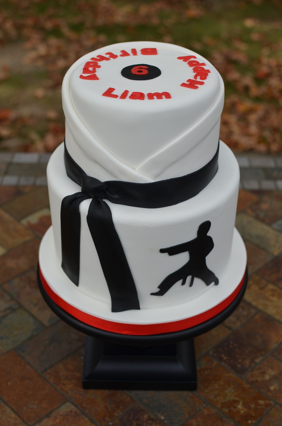 Karate Birthday Cake - CakeCentral.com