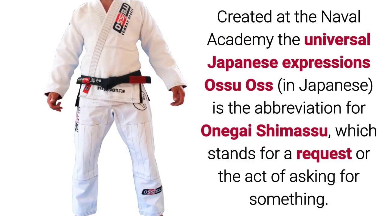 What's the meaning of oss in BJJ? by www.oss-sports.com | Bjj, Oss