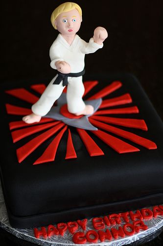 karate cake | Karate cake, Cake, Ninja cake