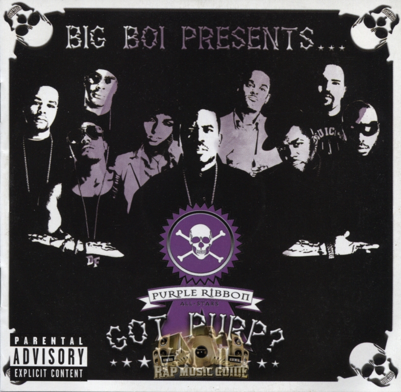 Big Boi Presents: Purple Ribbon All-Stars - Got Purp? Vol. II: CD | Rap