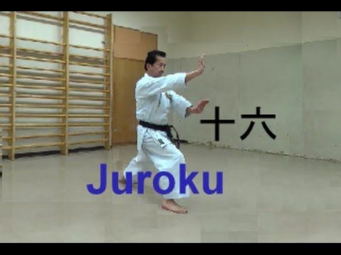 Karate Kata Shito-Ryu 'Juroku' 「十六」 | Karate kata, Martial arts forms