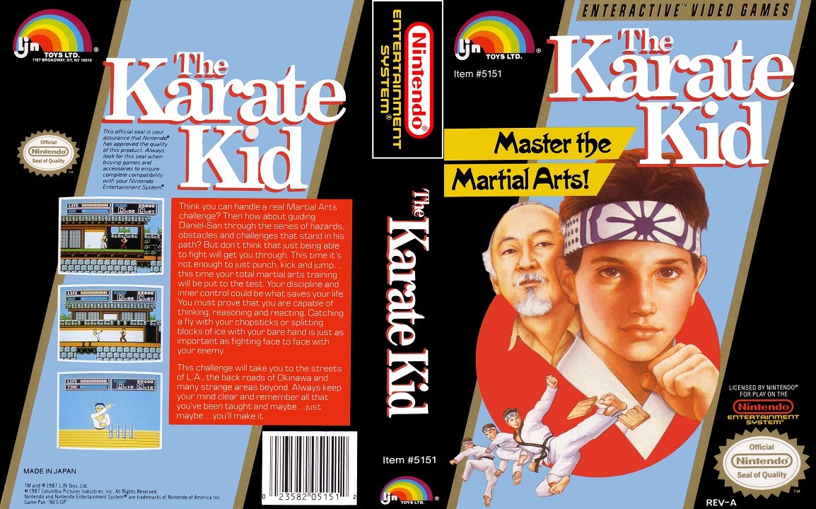 Karate kid на NES (прохождение) - YouTube