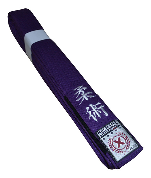 Purple Thick Color Rank Belt – X-Guard Brand: Brazilian Jiu Jitsu Fight