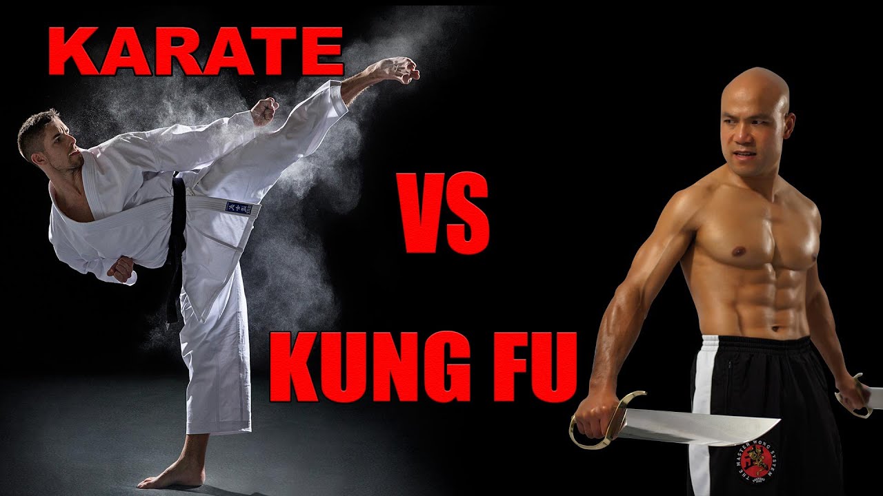 karate vs kung fu - YouTube