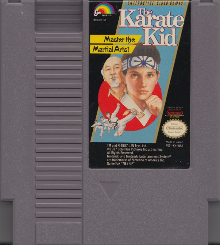 The Karate Kid (1987) NES box cover art - MobyGames