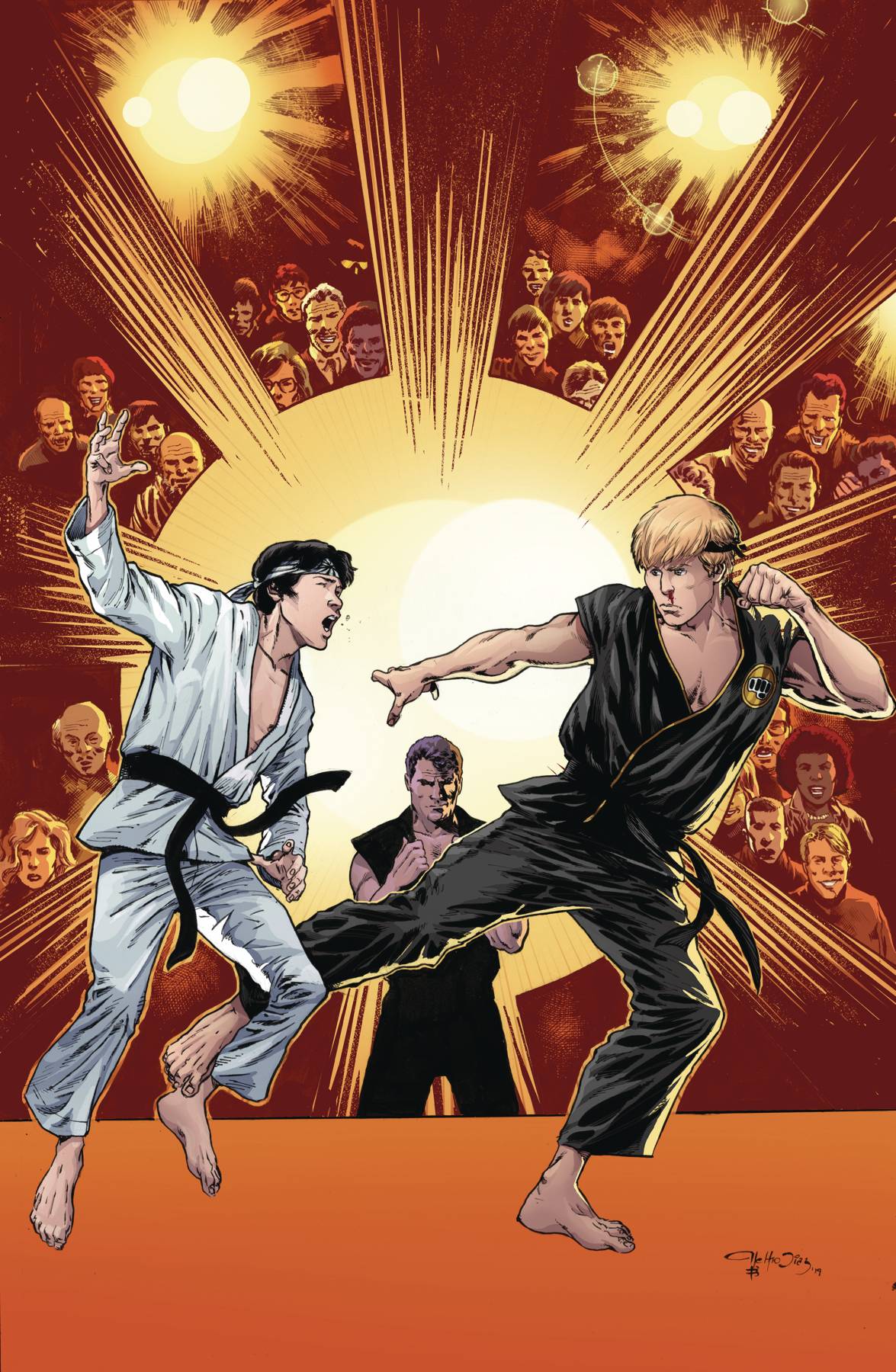 NOV190649 - COBRA KAI KARATE KID SAGA CONTINUES #4 (OF 4) CVR A MCLEOD